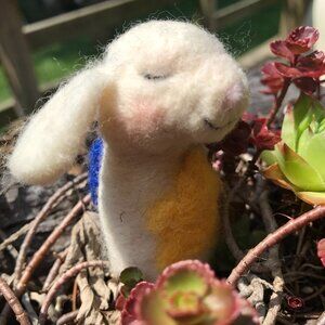Handmade mouse, needle felted